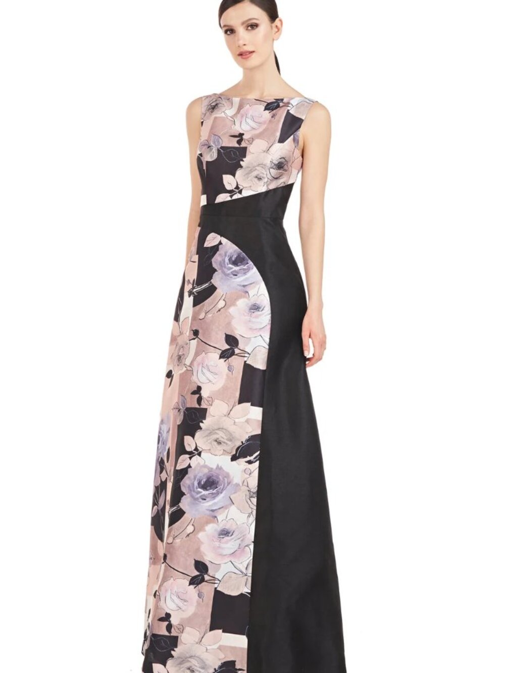 Kay Unger floor-length gown